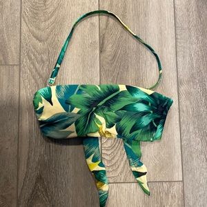 Bandeau bathing suit top